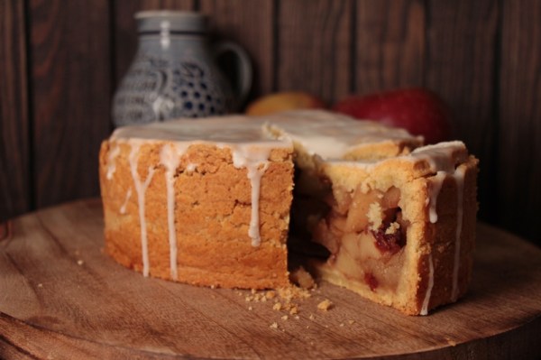 Gedeckter-Apfelkuchen