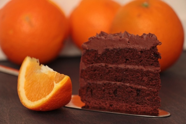 Schoko-Orangen-Torte