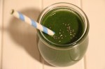 Green-Smoothie-mit Chia-Samen