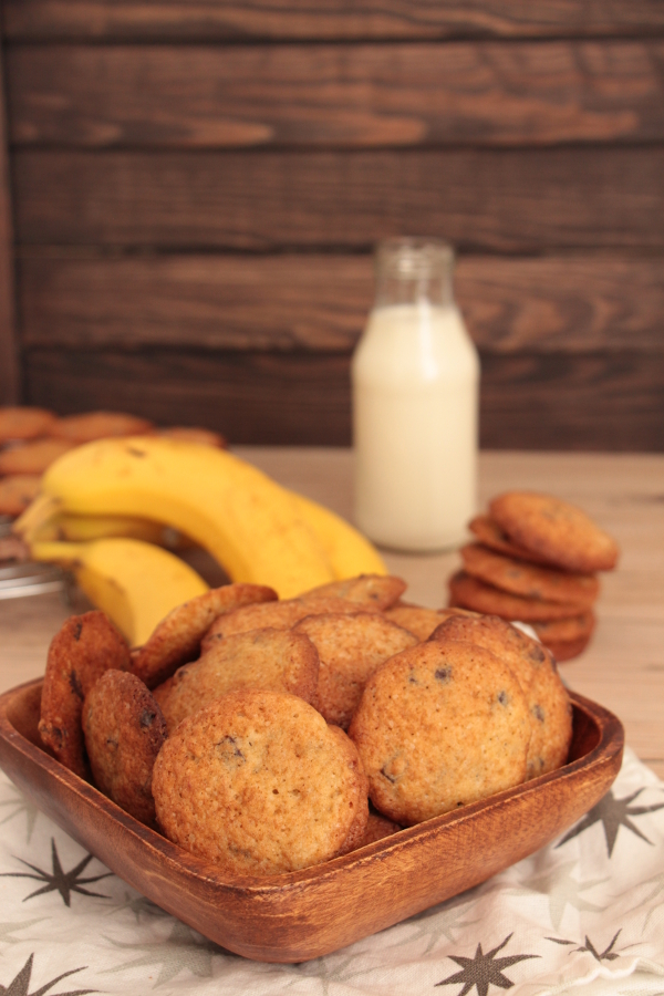 Easypeasy Bananen-Schokochip-Cookies | heissundinnig.com