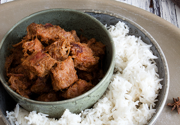 Beef Rendang - indonesisches Rindercurry