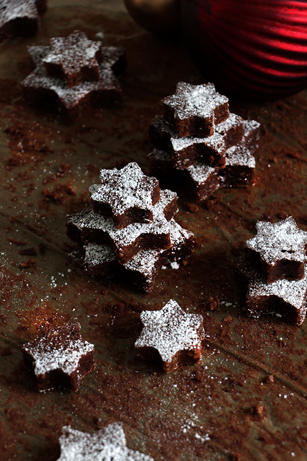 Lebkuchen-Brownies